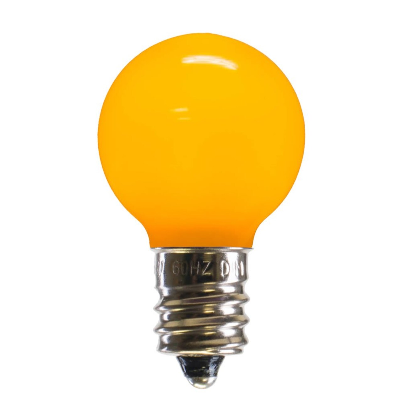 Vickerman G30 Yellow Ceramic LEDBulb E12 .96W 25Bx - XLEDCG37-25